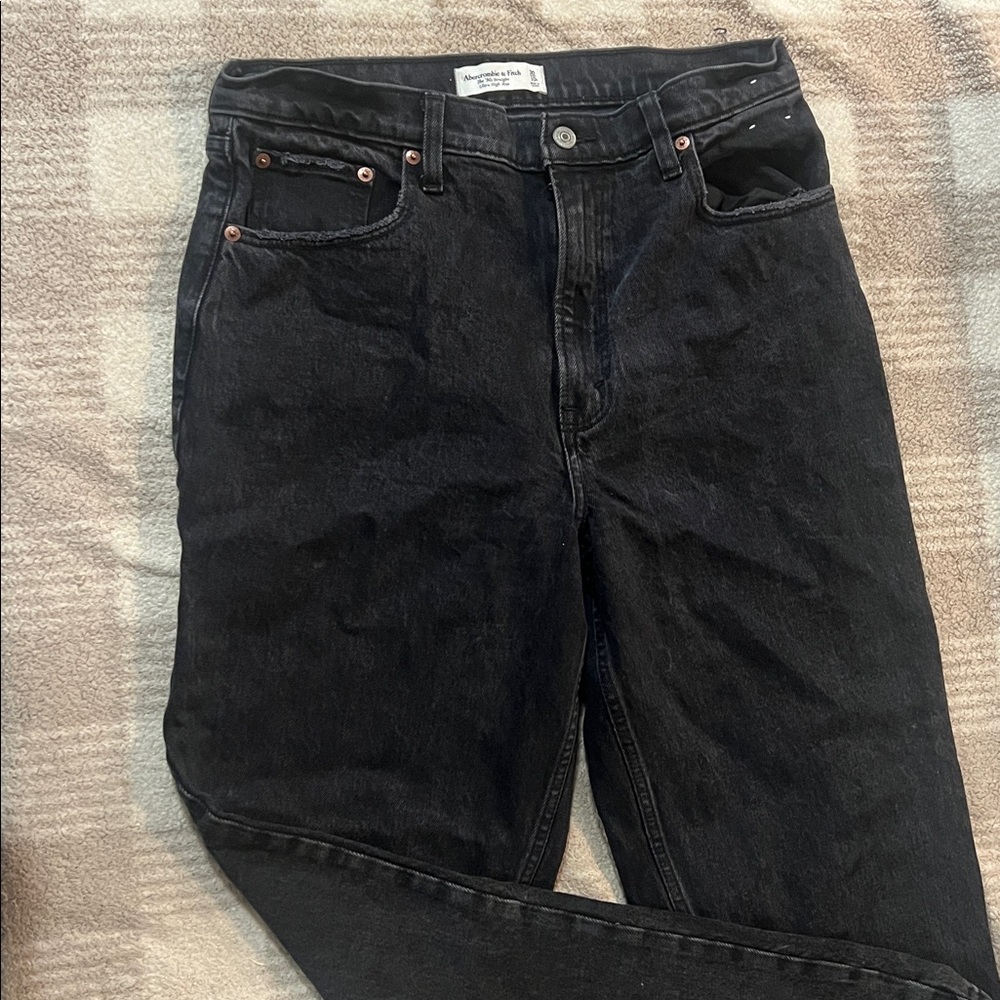 Abercrombie & Fitch Charcoal Denim Jeans